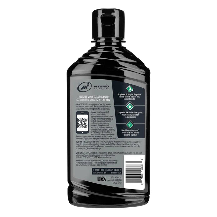 HYBRID SOLUTIONS GRAPHENE ACRYLIC TRIM RESTORER 295 ML