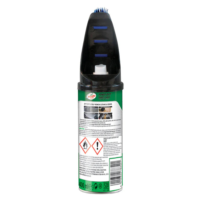 POWER OUT CAR INTERIOR CARPET & MATS HEAVY DUTY CLEANER 400 ML