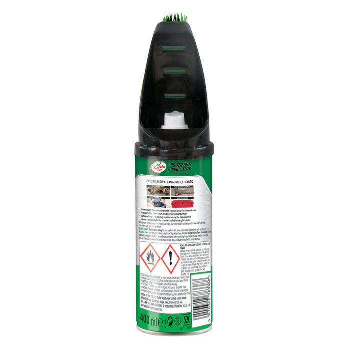 POWER OUT CAR INTERIOR UPHOLSTERY CLEANER & PROTECTOR 400 ML