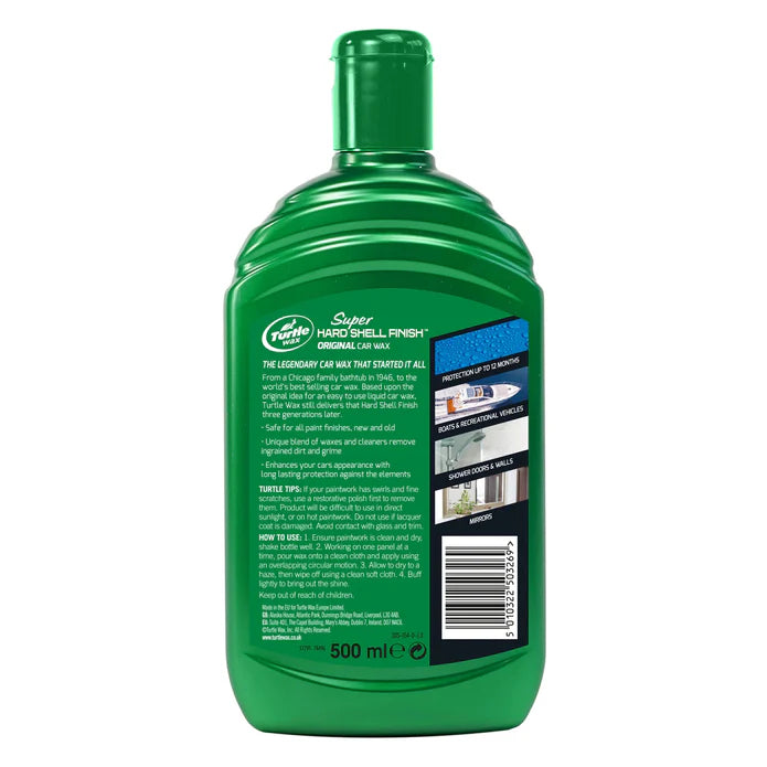 HARD SHELL SHINE CAR WAX 500 ML