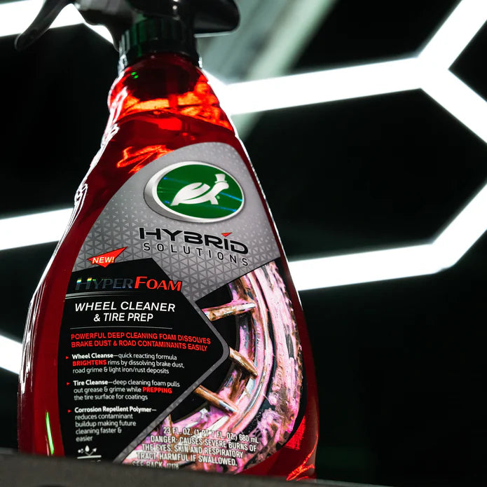 HYBRID SOLUTIONS HYPER FOAM WHEEL CLEANER & TIRE PREP 680 ML