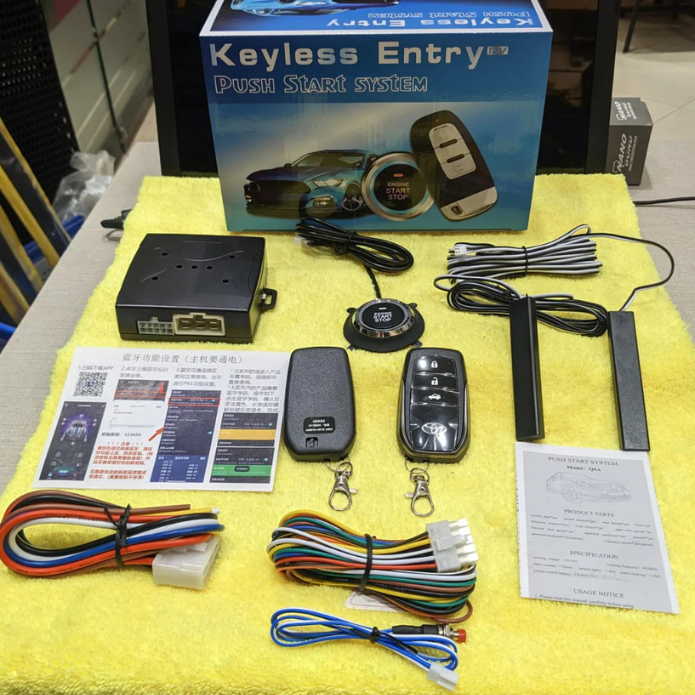 PUSH START KIT ALL SECURITY FEATURE UNIVERSAL