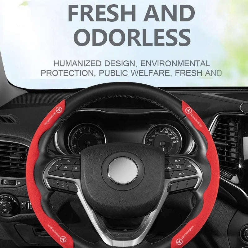 STEERING COVER  SUEDE