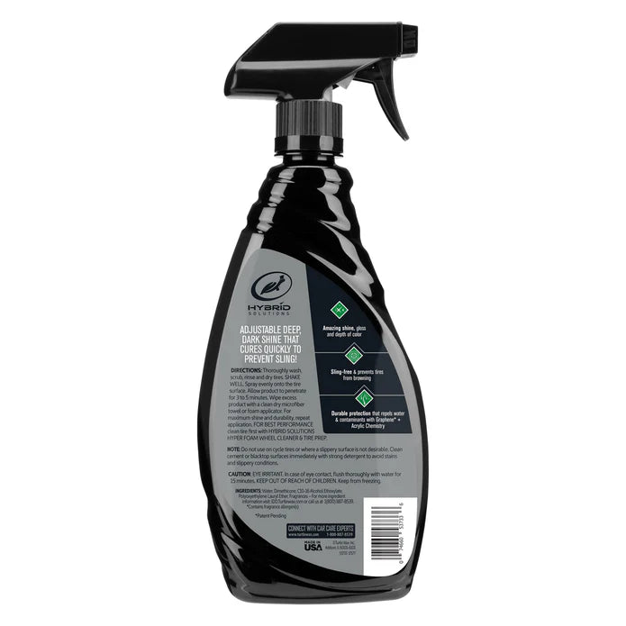 HYBRID SOLUTIONS GRAPHENE ACRYLIC TIRE SHINE SPRAY COATING 680 ML