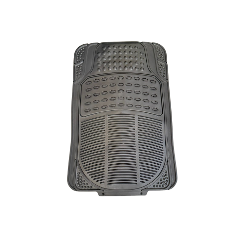 CAR FLOOR MAT UNIVERSAL BLACK 3PIC