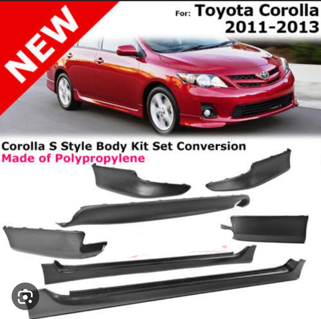 BODYKIT COROLLA 2012 ABS CHINA