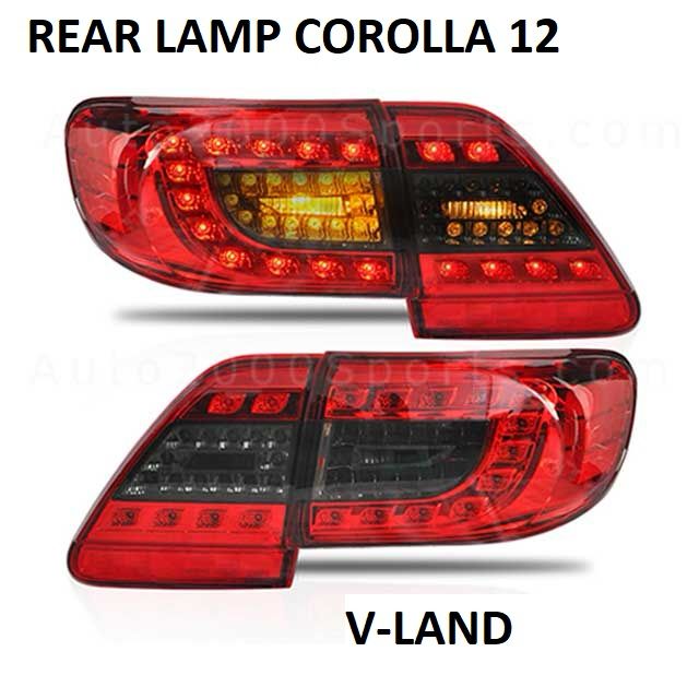 BACK LIGHT COROLLA 2012